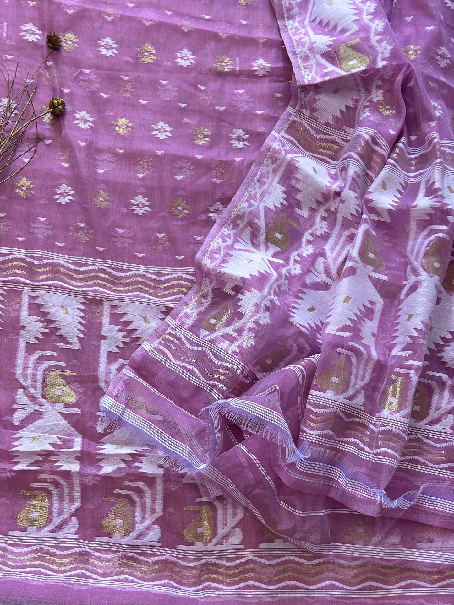Jamdani Dress Material