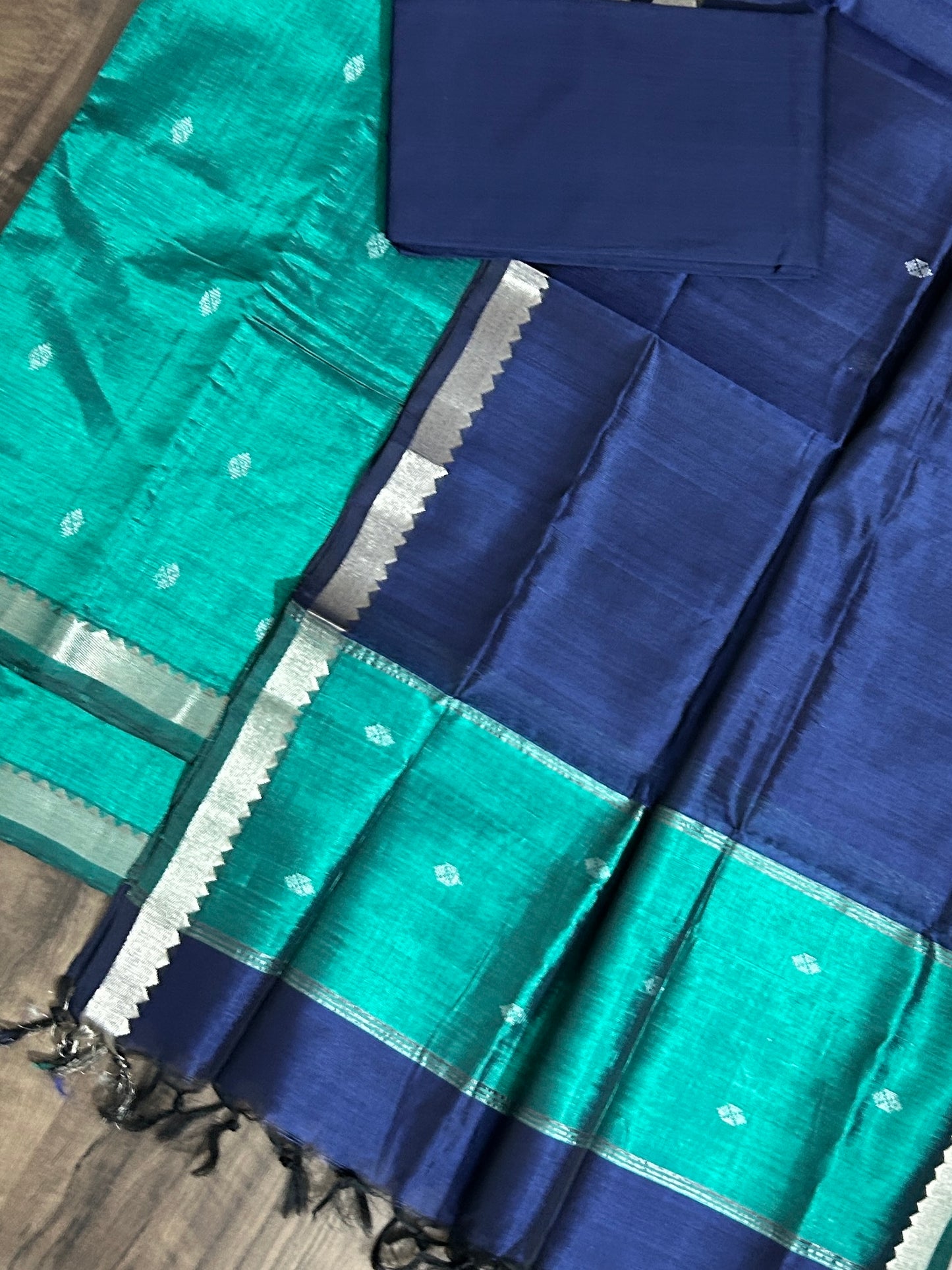 Mangalagiri Silk Cotton Dress Material