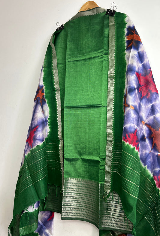 Mangalagiri Silk Cotton Dress Material