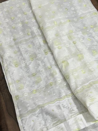 Jamdani Cotton Dress Material