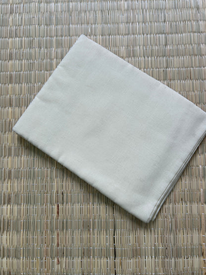 Off white Cotton Fabric (2 Meter)(fab 87)