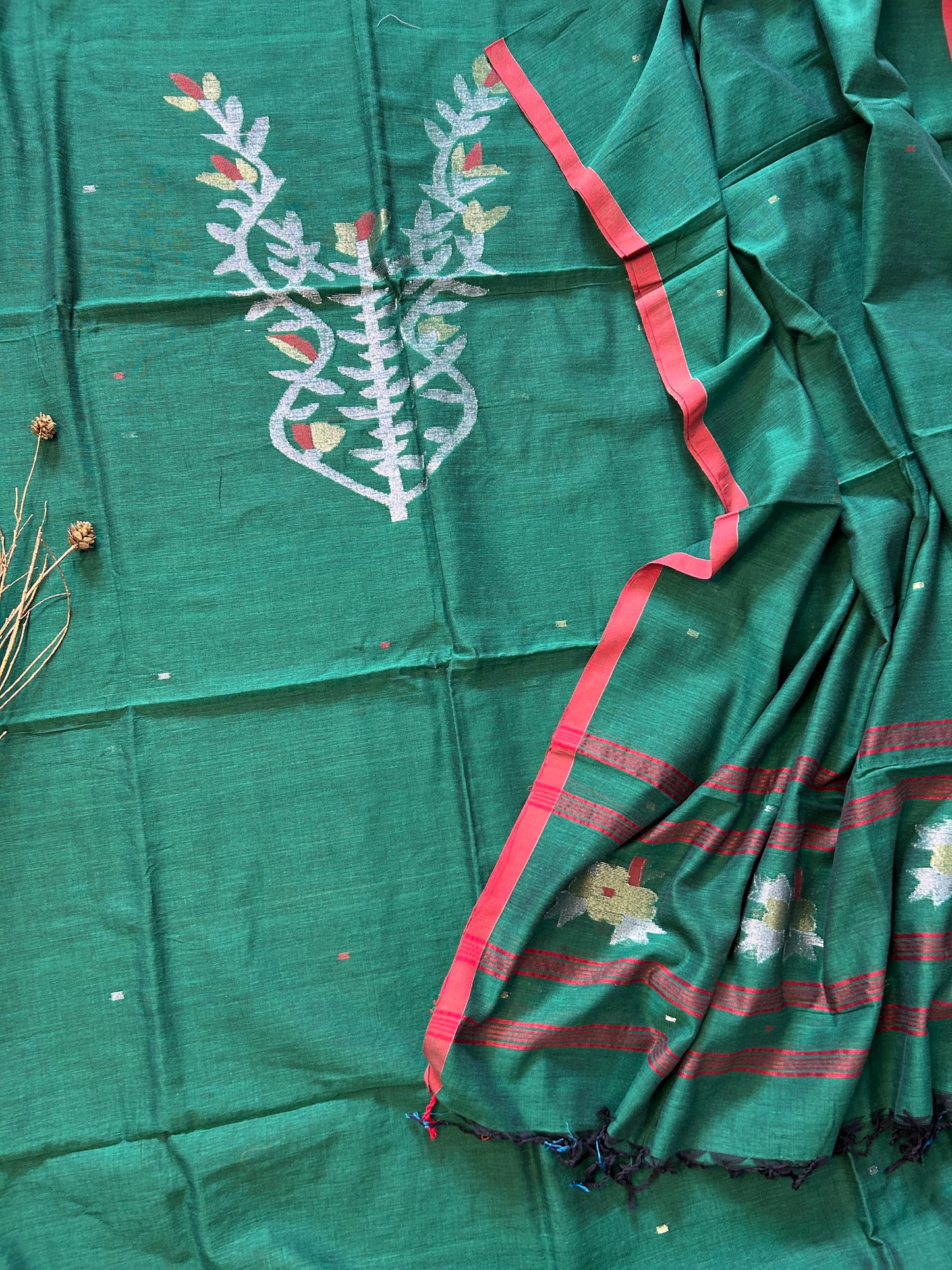 Jamdani Cotton Dress Material