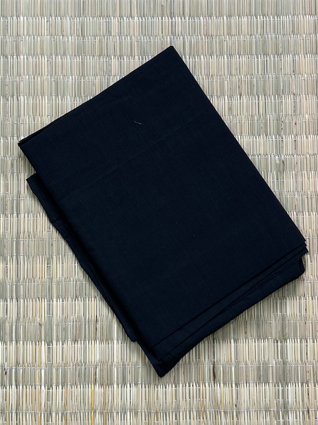 Black Cotton Fabric (2 Meter)(fab 91)