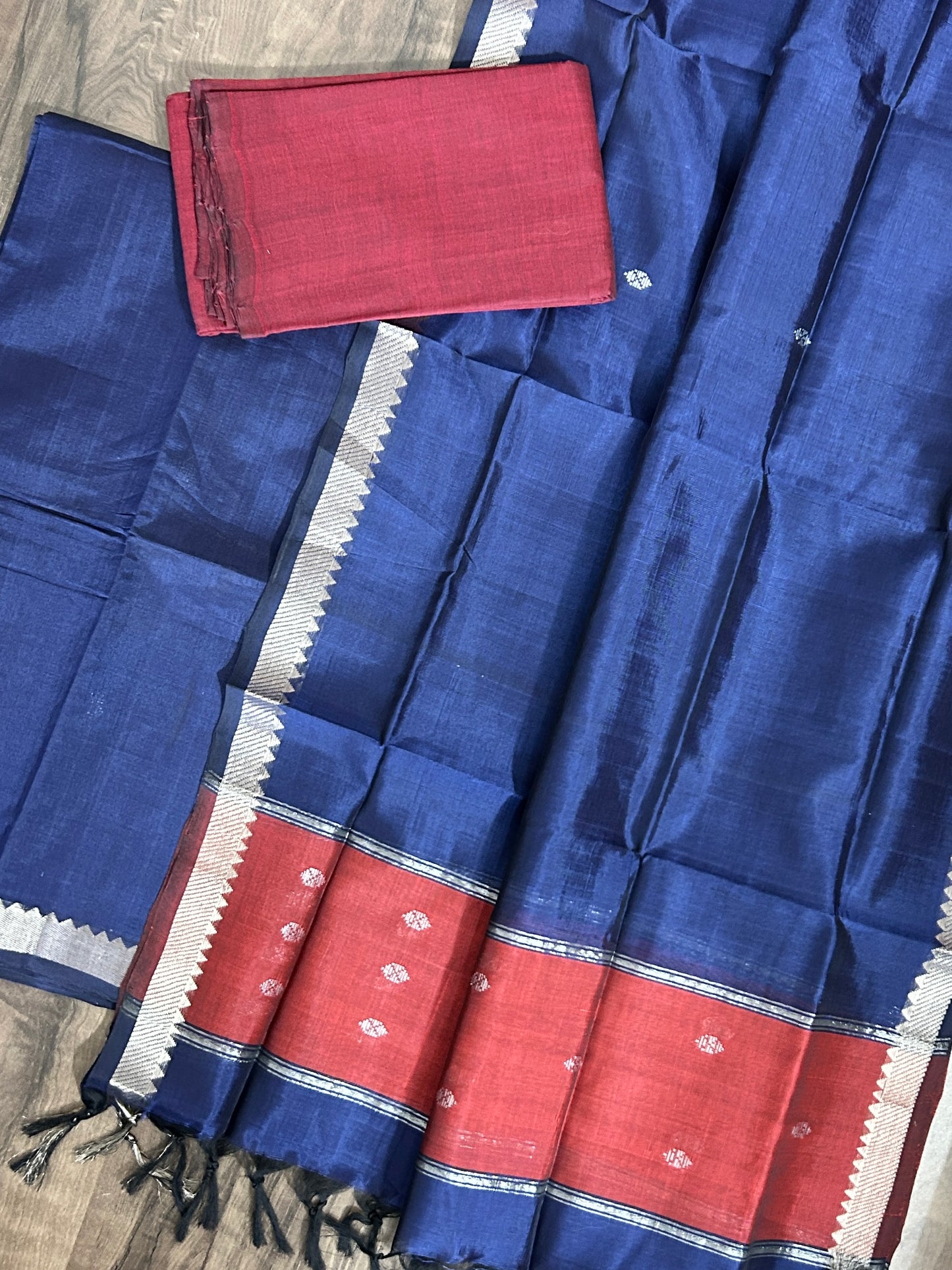 Mangalagiri Silk Cotton Dress Material