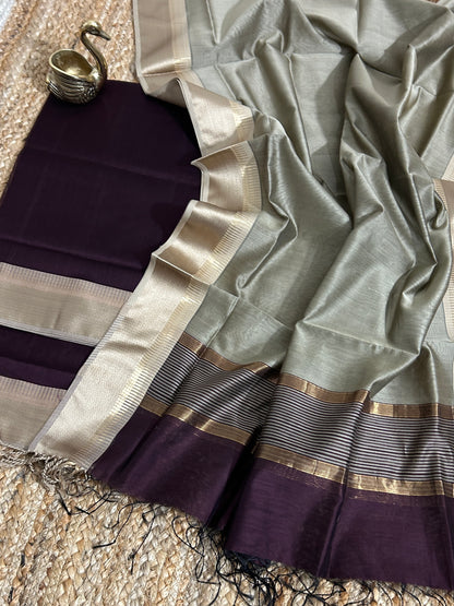 Maheshwari Silk Cotton Dress Material