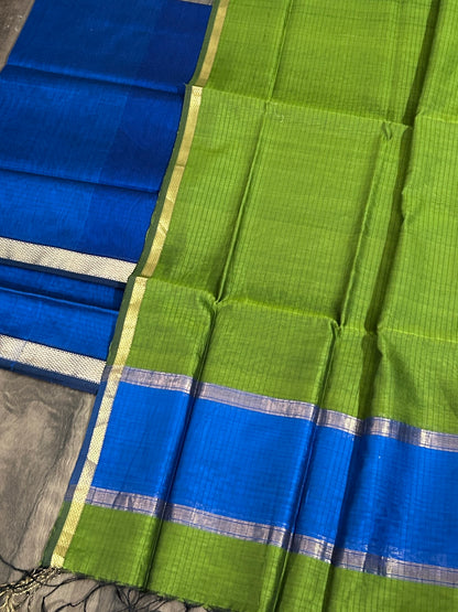 Maheshwari Silk Cotton Dress Material