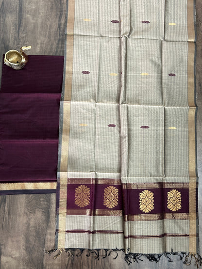 Maheshwari Silk Dress Material
