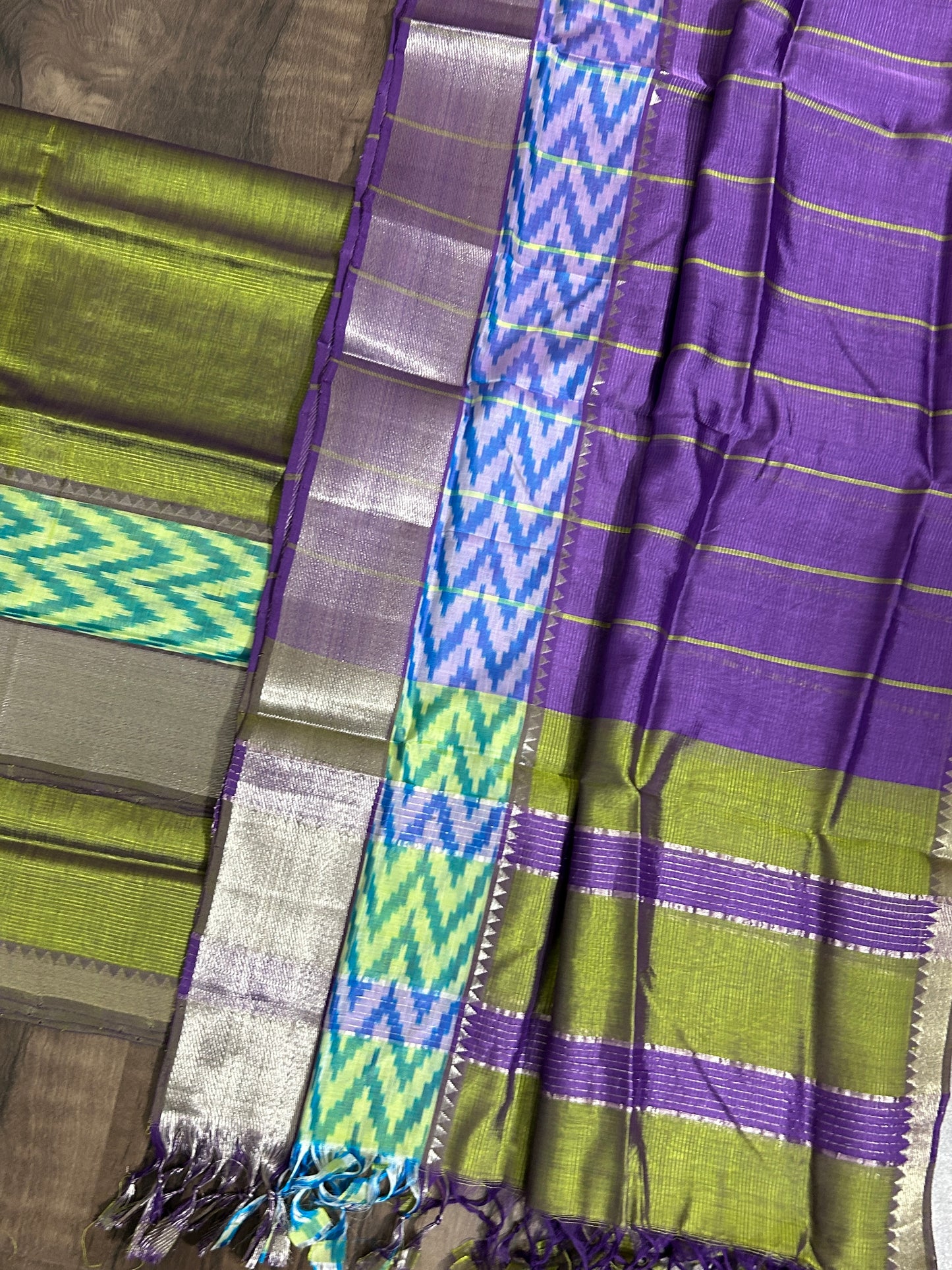 Mangalagiri Silk Dress Material