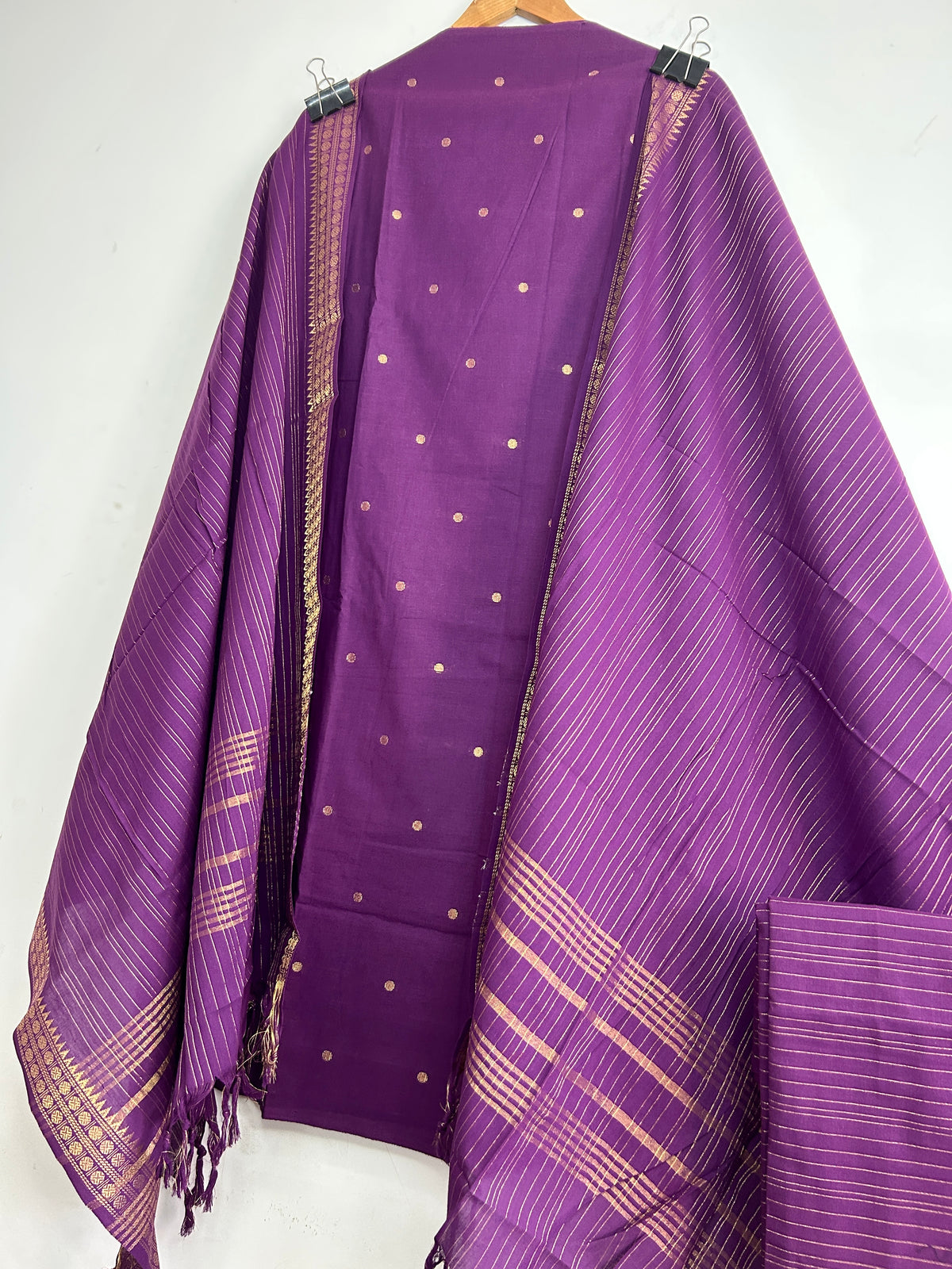 Handloom Cotton Dress Material