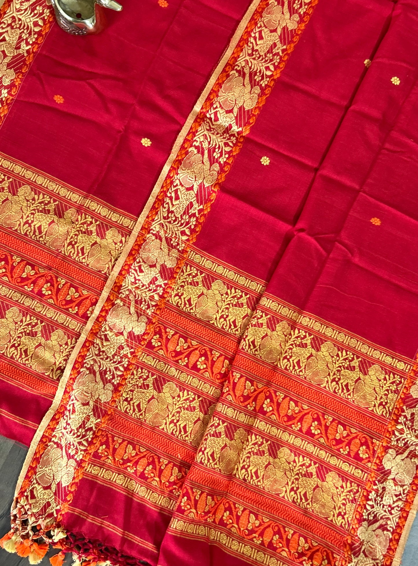 Baluchari Cotton Dress Material