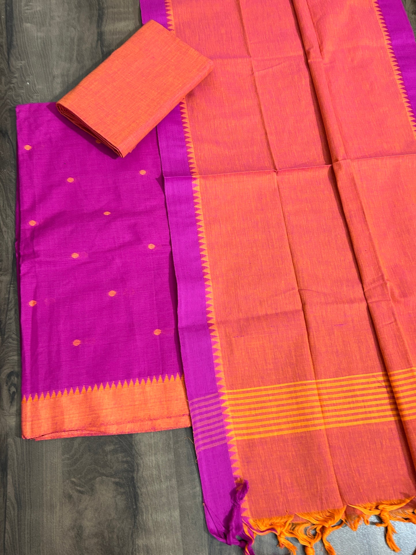 Mangalagiri Cotton Dress Material