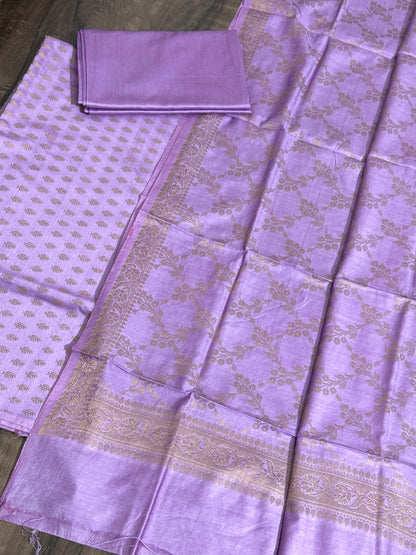 Banarasi Silk Cotton Dress Material