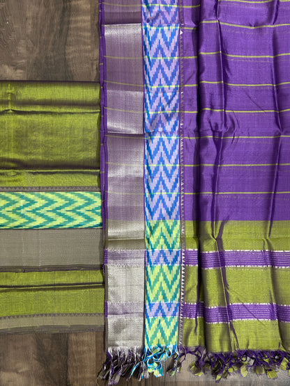 Mangalagiri Silk Dress Material