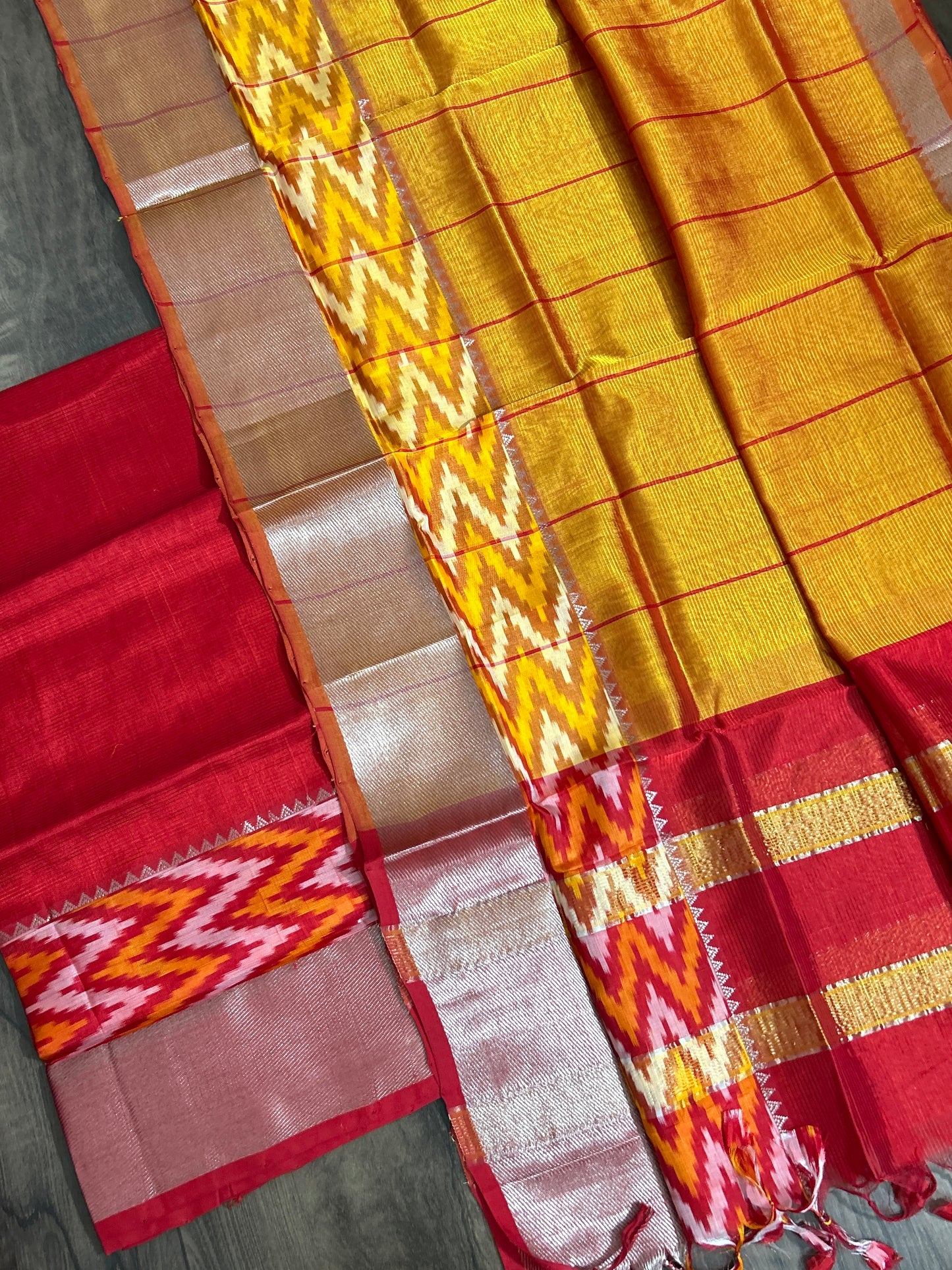 Mangalagiri Silk Dress Material