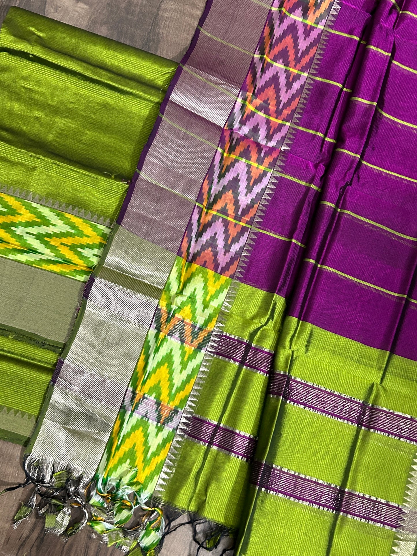 Mangalagiri Silk Dress Material