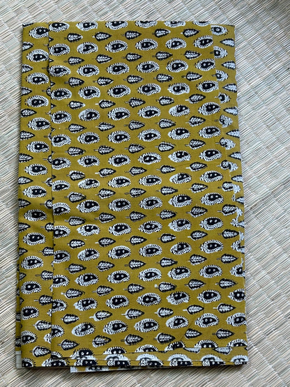 Hand Block Print Cotton Fabric (fab-9)