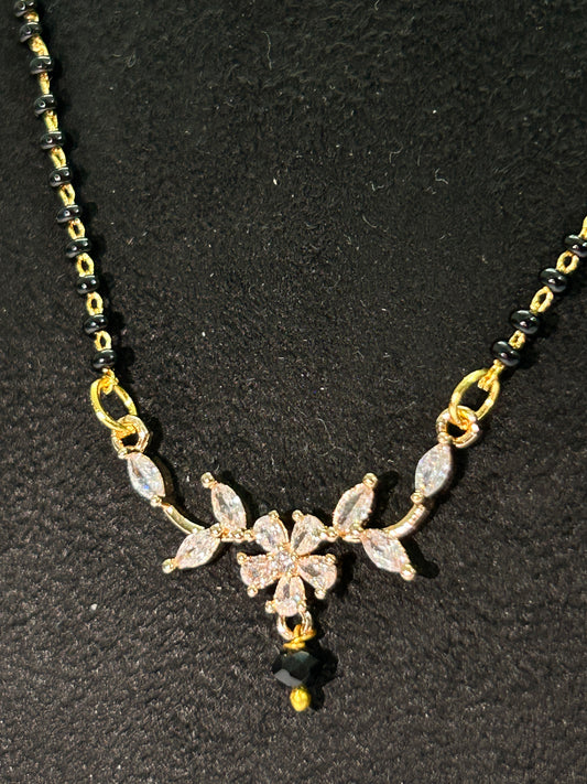 Mangalsutra in gold finish- code - MS02