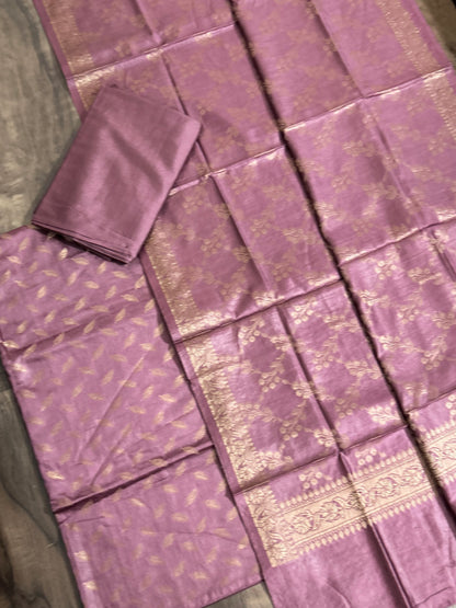 Banarasi Silk Cotton Dress Material