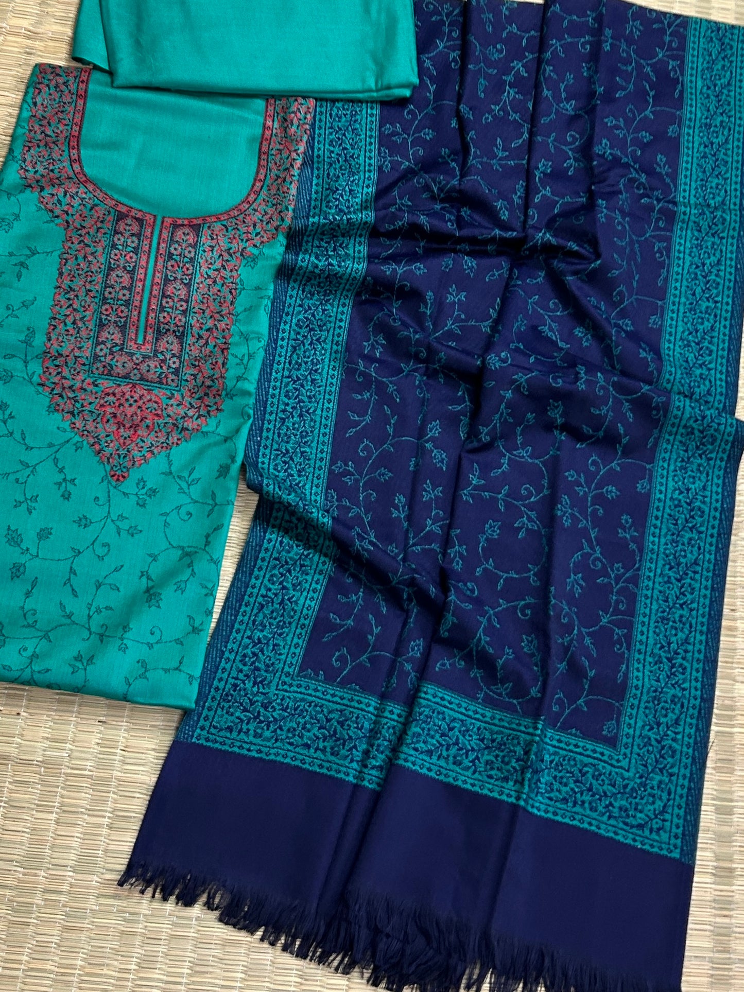 Winter Wear Kani Dress Material