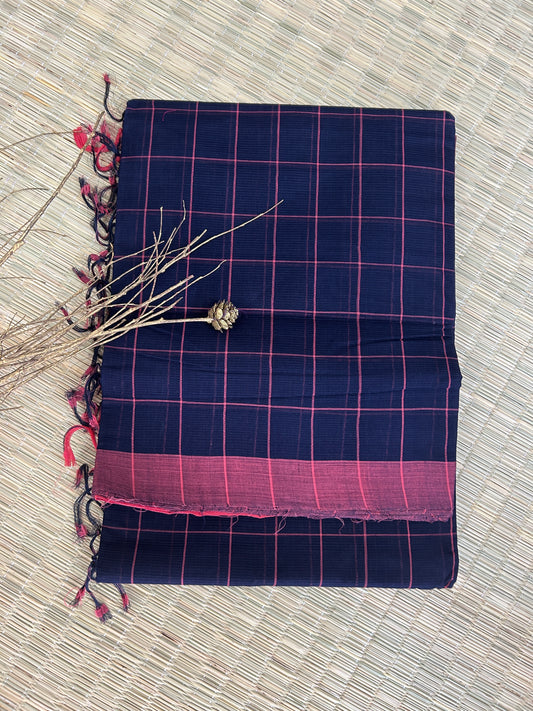 Mangalagiri Cotton Hand Woven  Saree