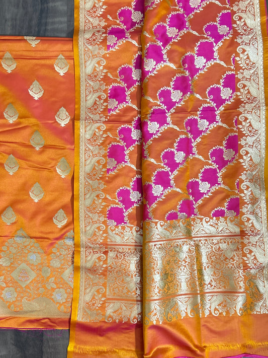 Banarasi Silk Dress Material