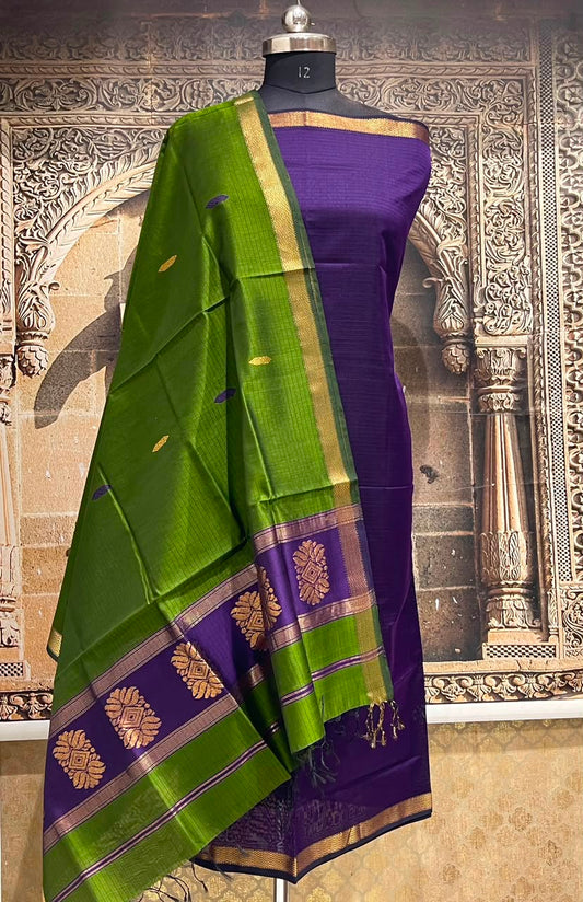 Maheshwari Silk Dress Material