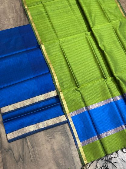 Maheshwari Silk Cotton Dress Material