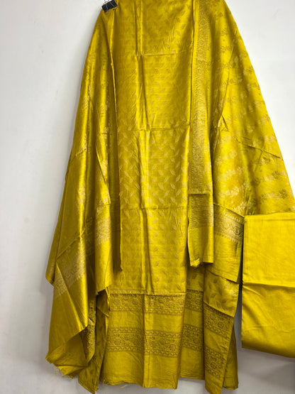 Banarasi Silk Cotton Dress Material