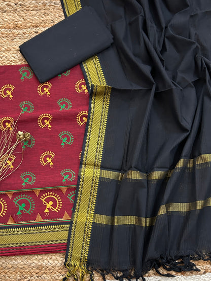 Mangalagiri Cotton Dress Material