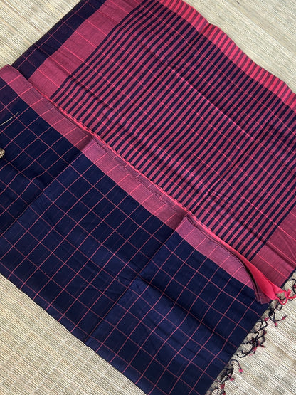 Mangalagiri Cotton Hand Woven  Saree