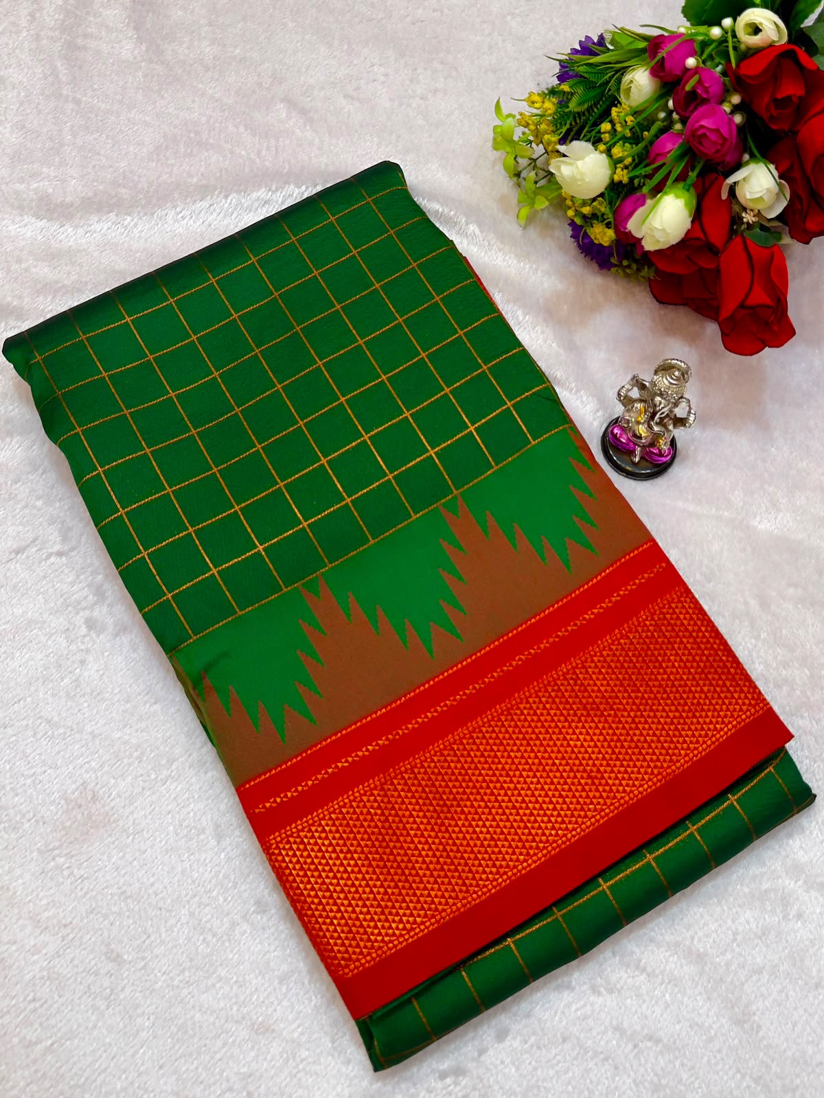 Irkal Paithani Silk Saree