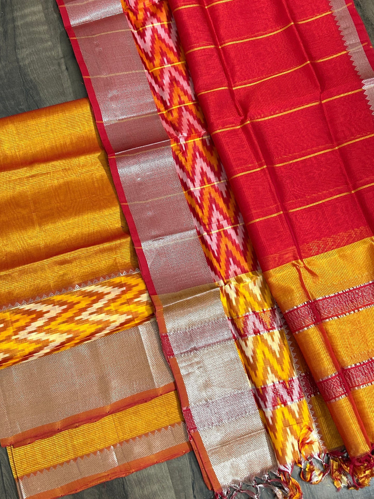 Mangalagiri Silk Dress Material