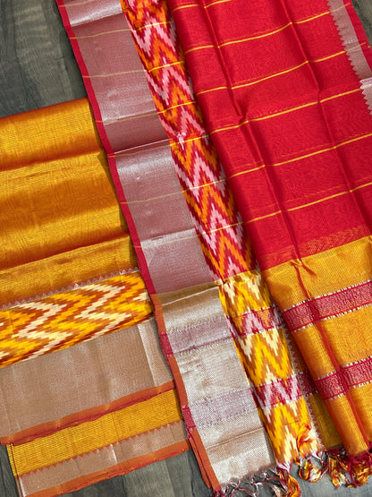 Mangalagiri Silk Dress Material