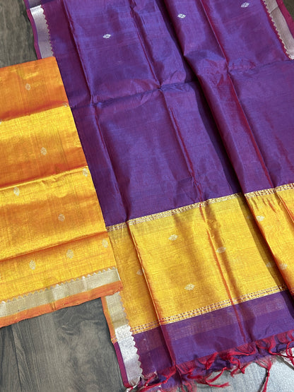 Mangalagiri Silk Dress Material