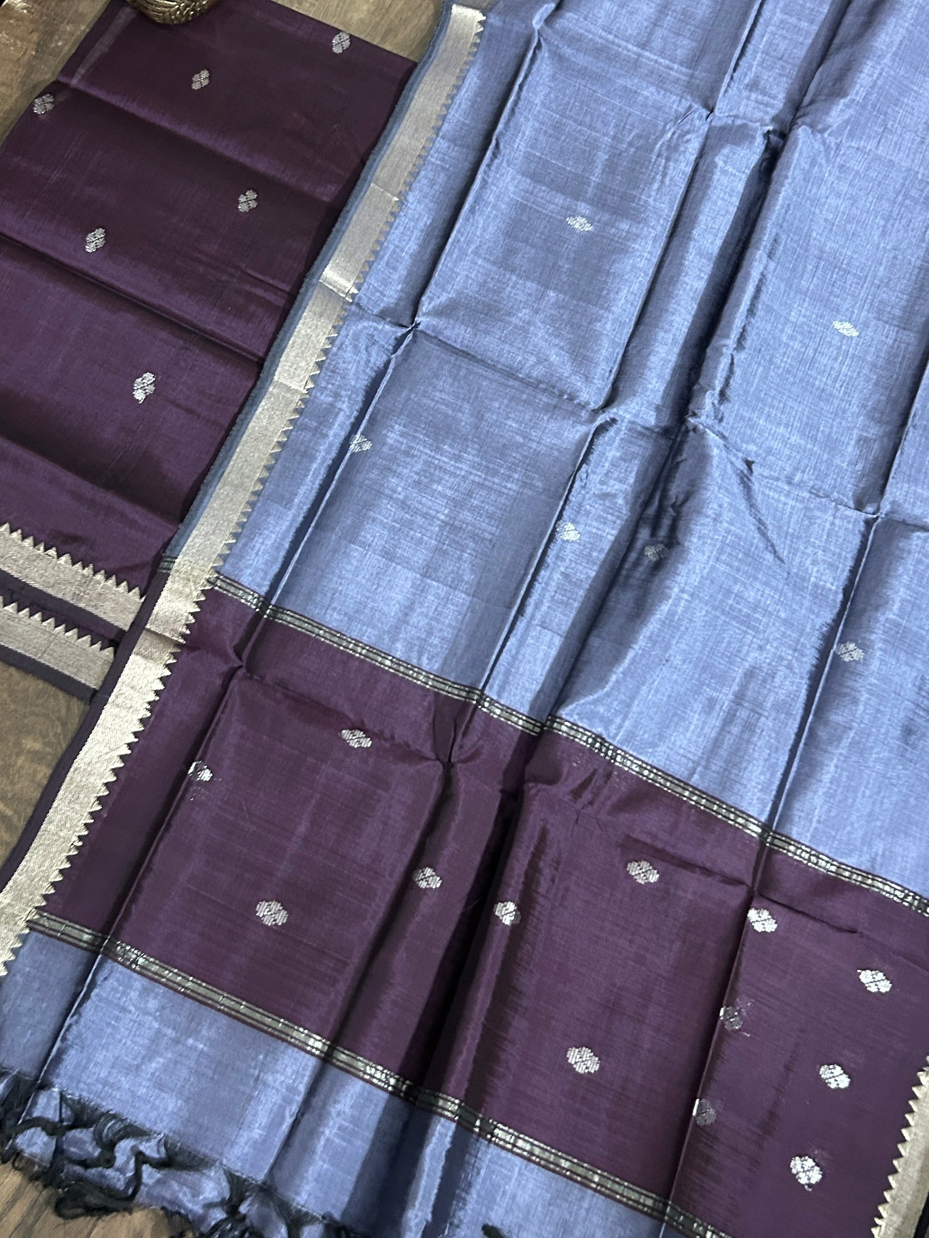 Mangalagiri Silk Cotton Dress Material