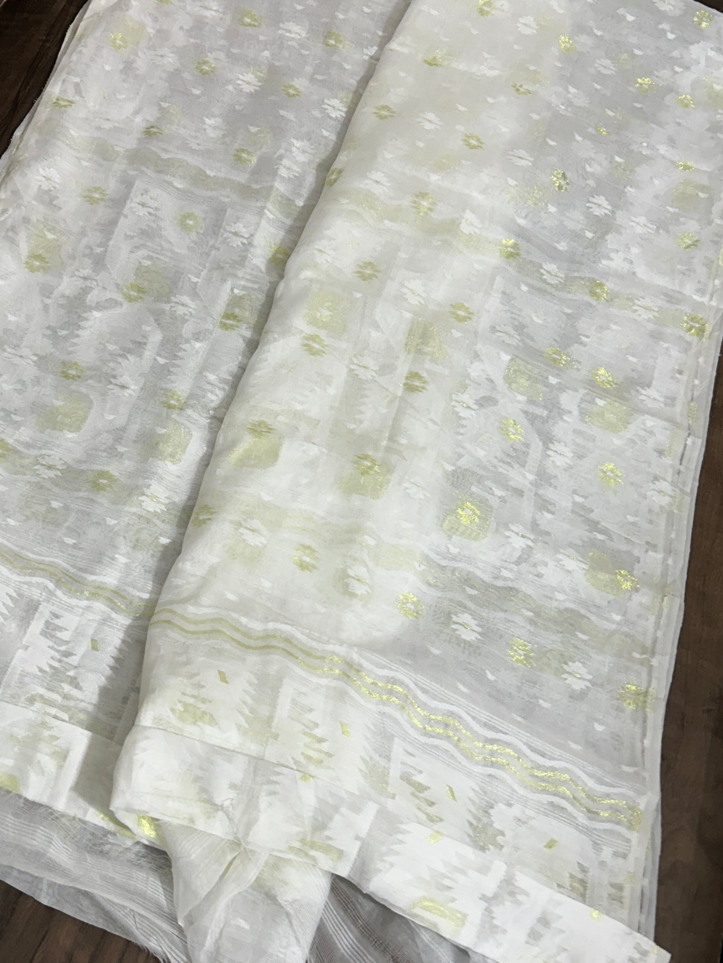 Jamdani Cotton Dress Material