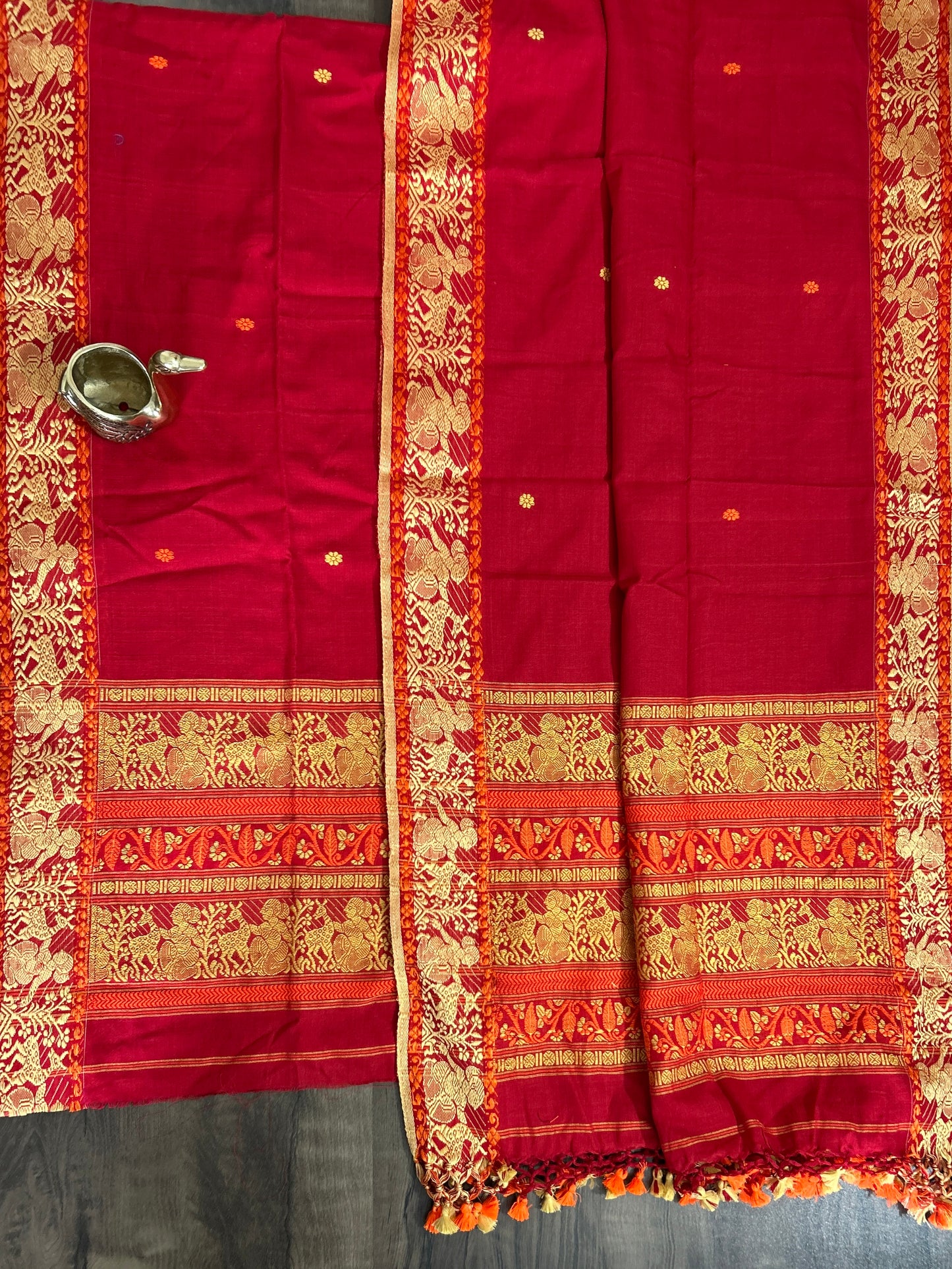 Baluchari Cotton Dress Material