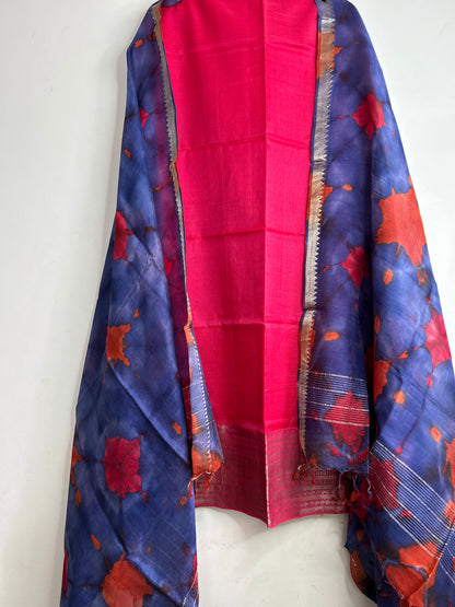 Mangalagiri Silk Cotton Dress Material