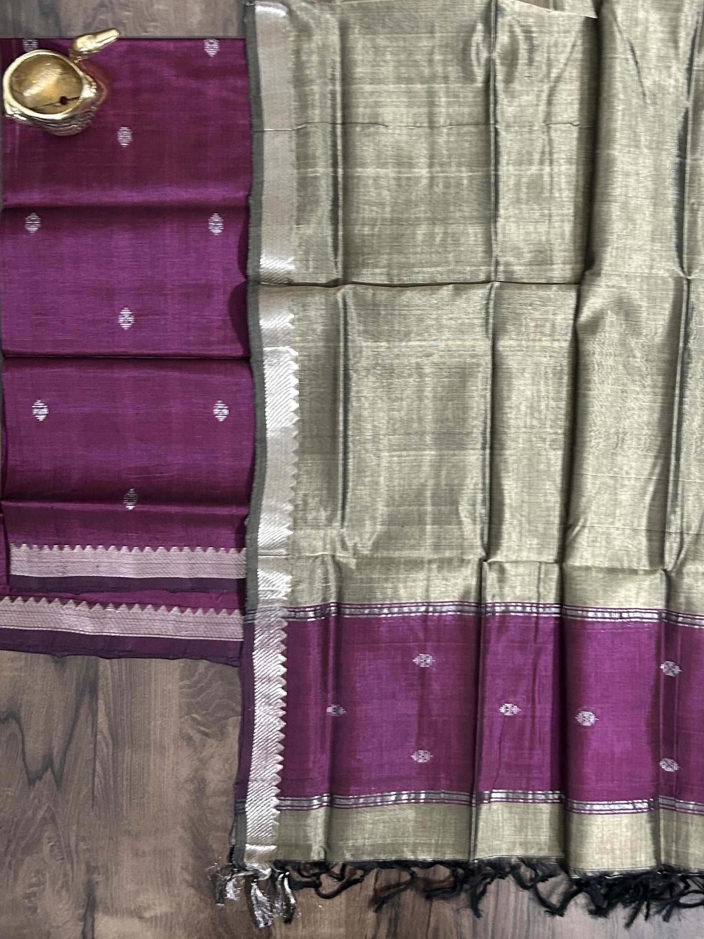 Mangalagiri Silk Cotton Dress Material