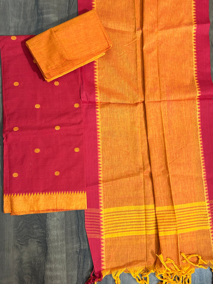 Mangalagiri Cotton Dress Material