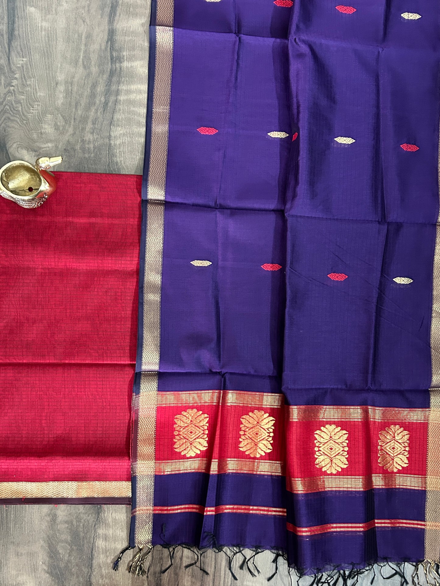 Maheshwari Silk Dress Material