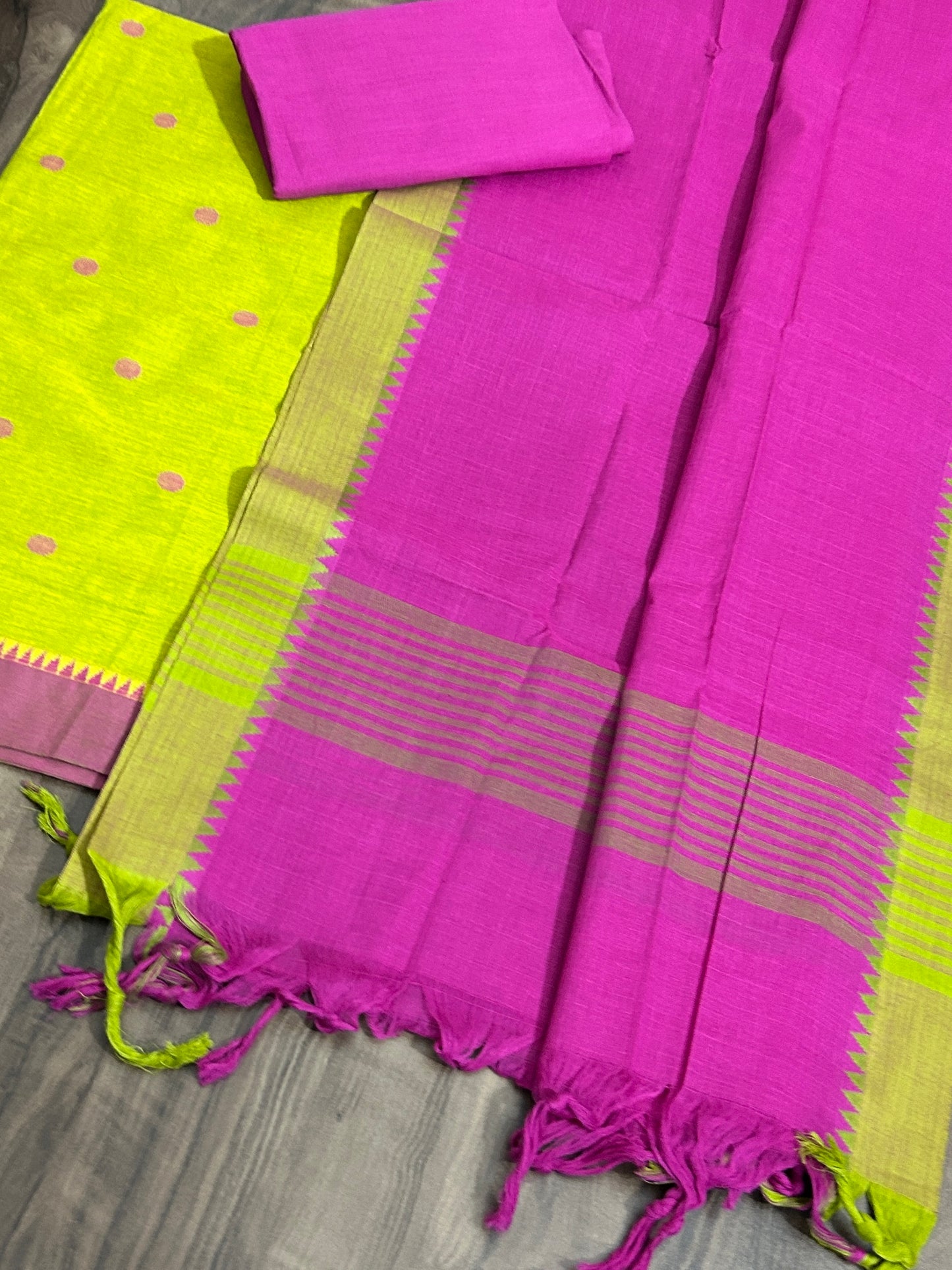 Mangalagiri Cotton Dress Material