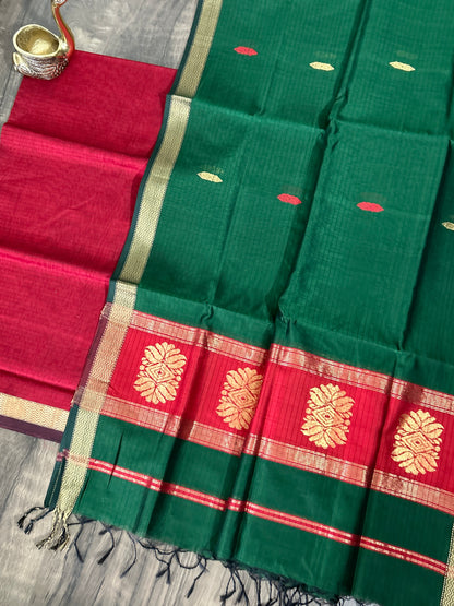 Maheshwari Silk Dress Material