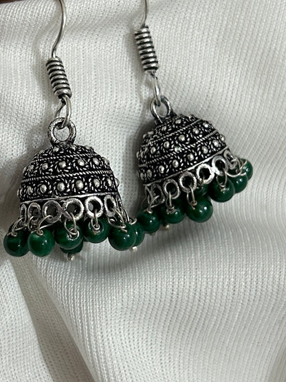 Oxidised Jhumkis