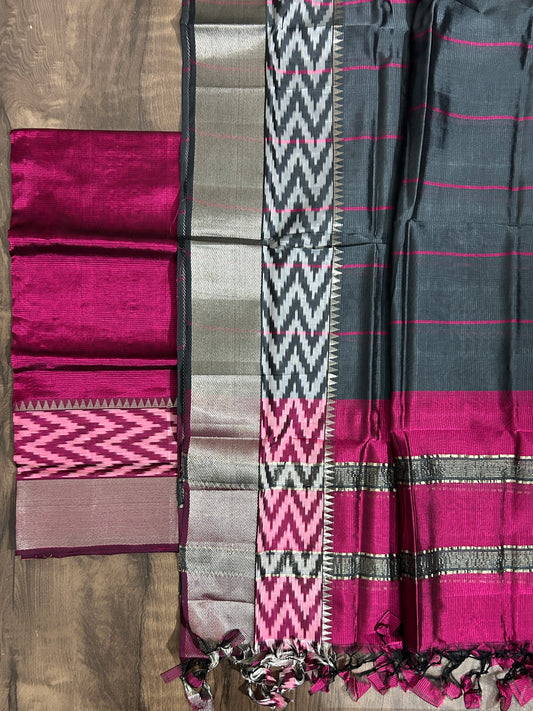 Mangalagiri Silk Dress Material