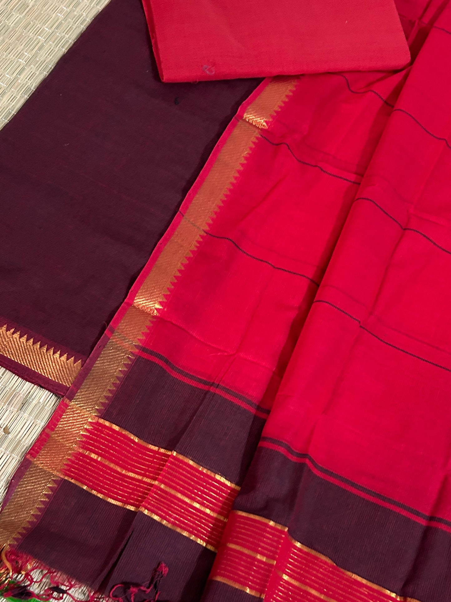 Mangalagiri Cotton Dress Material