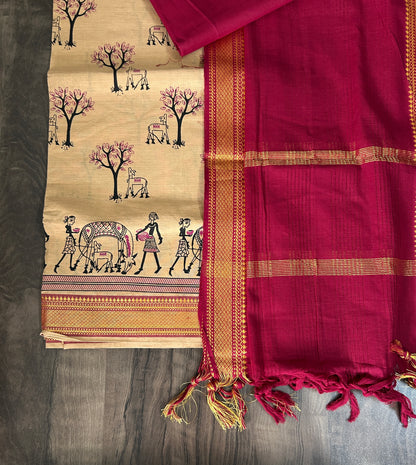 Mangalagiri Cotton Dress Material