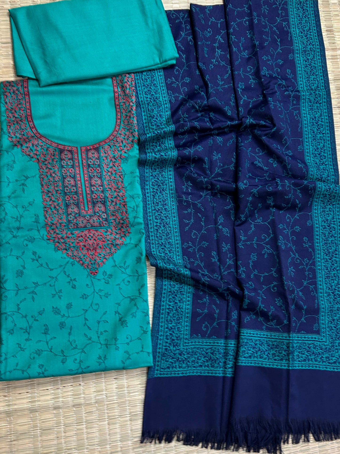 Winter Wear Kani Dress Material