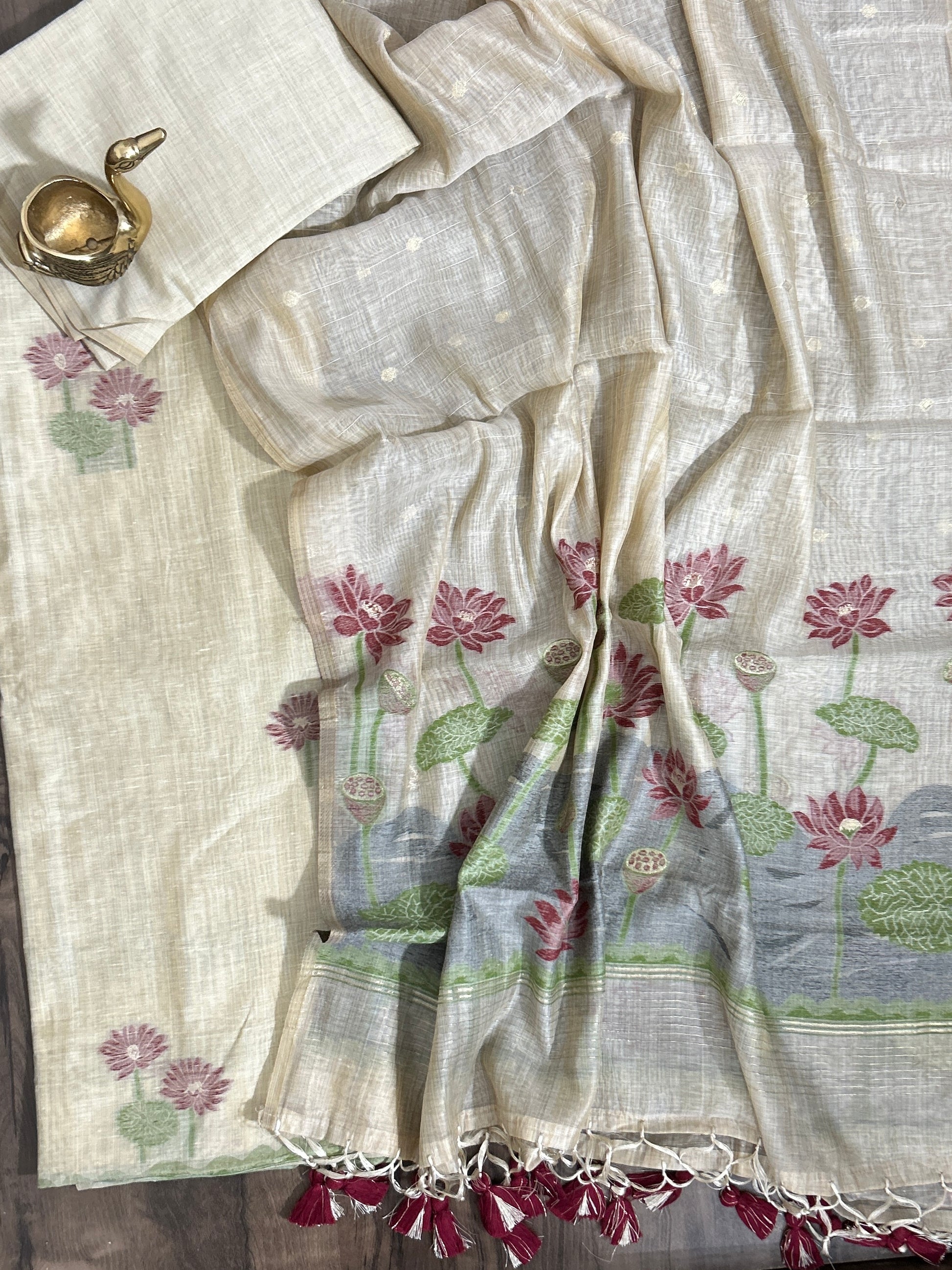 Assam Muga Cotton Dress Material – RKG SHOPPING