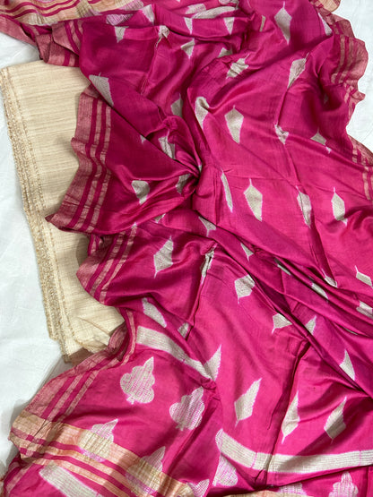 Silk Cotton Dress Material with Shibori Dupatta